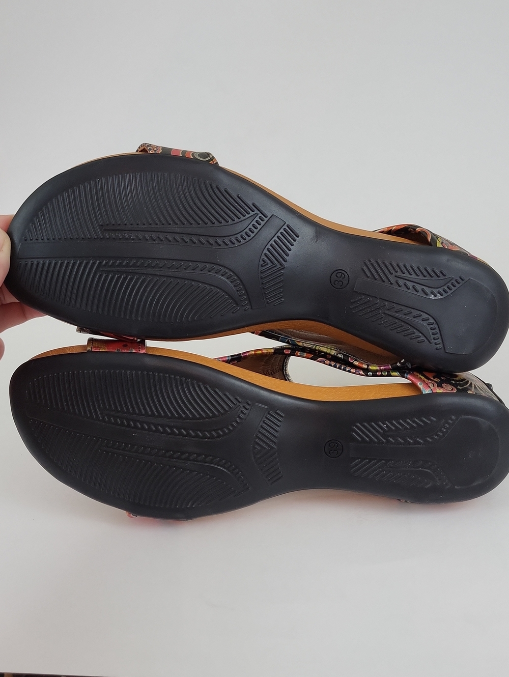 Embassy London Downtown Sandals Size 39 / US 8 *Flawed* - Picture 16 of 16